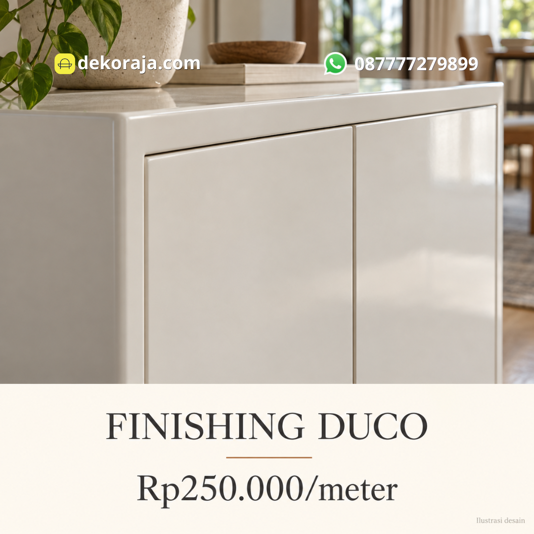 Ilustrasi Finishing Duco