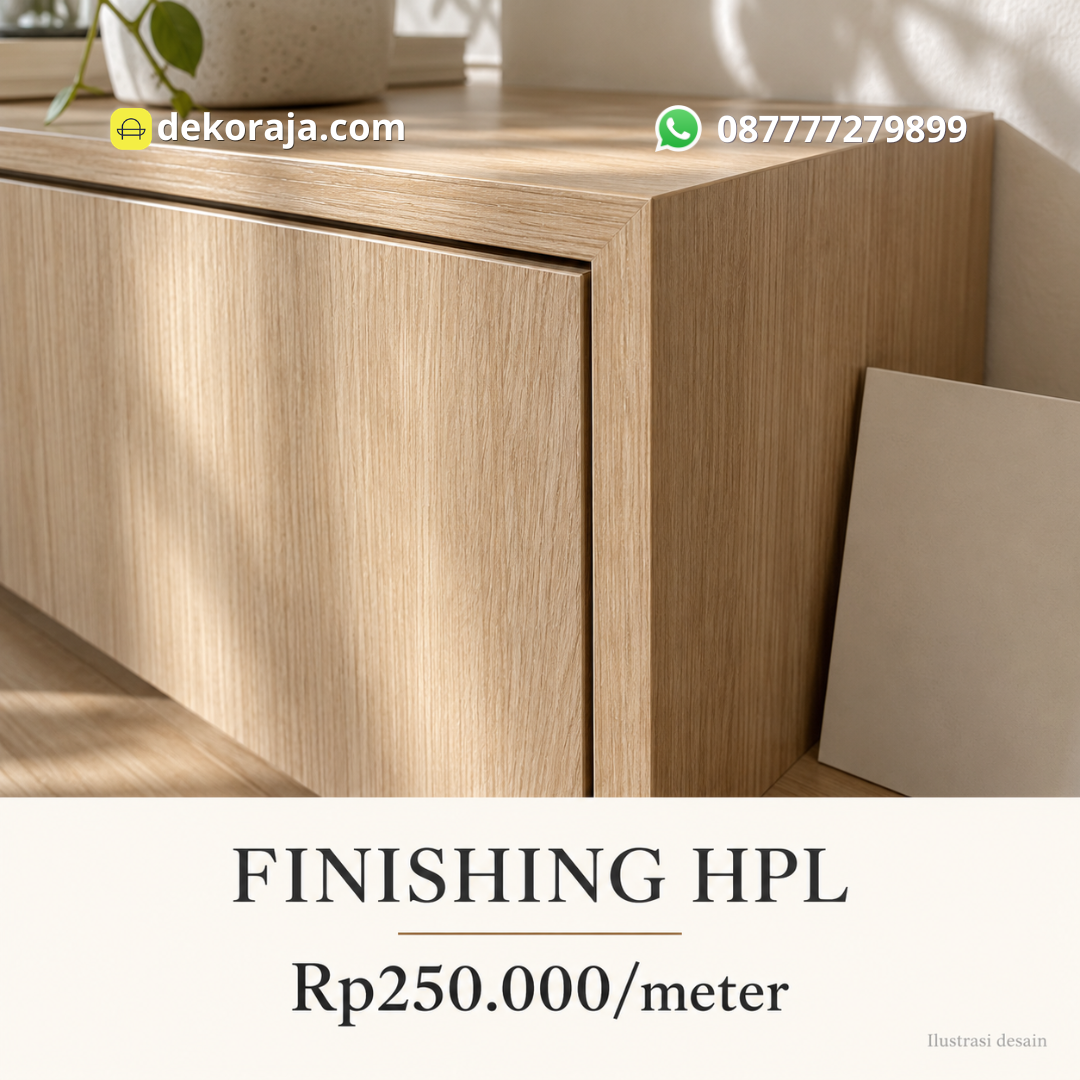 Ilustrasi Finishing HPL