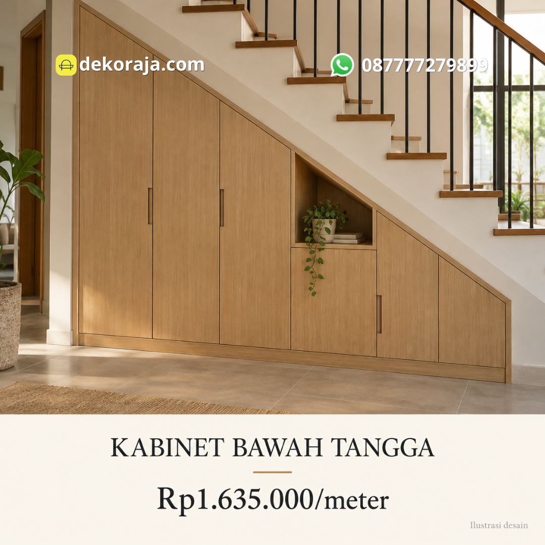 Ilustrasi Kabinet Bawah Tangga