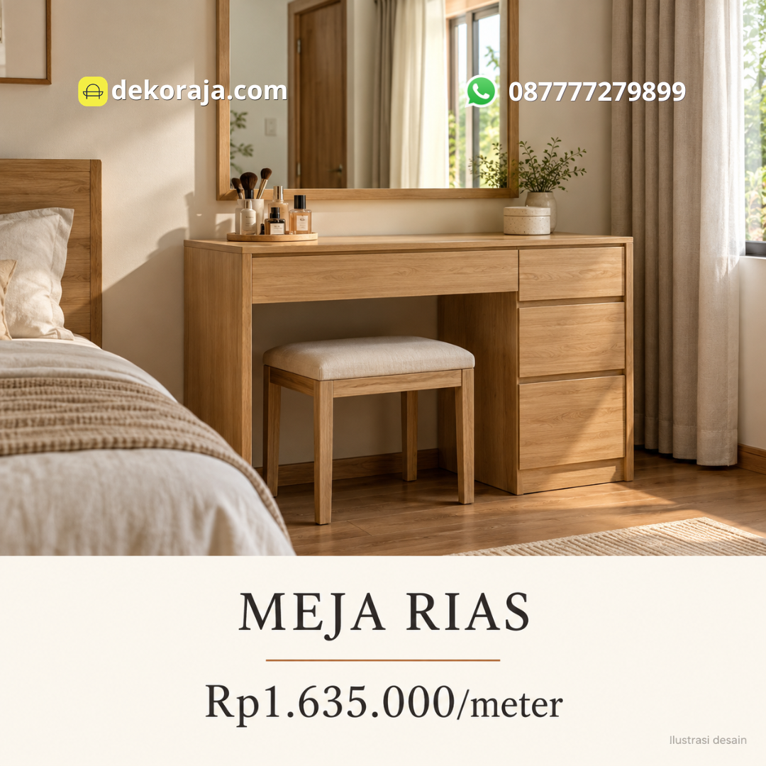 Ilustrasi Meja Rias